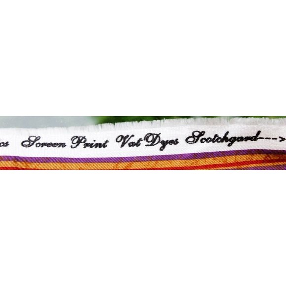 BTY Raymond Waites Designs Mill Creek Fabric Crockery Stripe Scotchgard Protect - Picture 9 of 10